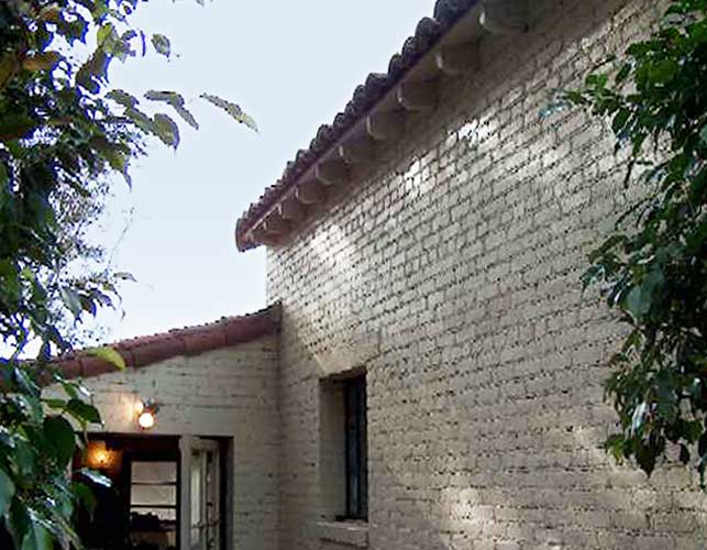 Theatre Image #77
              Photo by Vykki Mende Gray
              Damaged Roof Tiles on Back of Padua Hills Theatre.