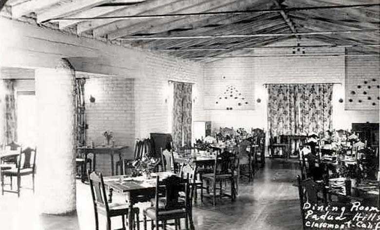 Theatre Image #15
                           Historic Postcard of Padua Hills Dining Room